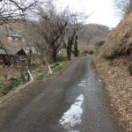 凍結しやすい道路