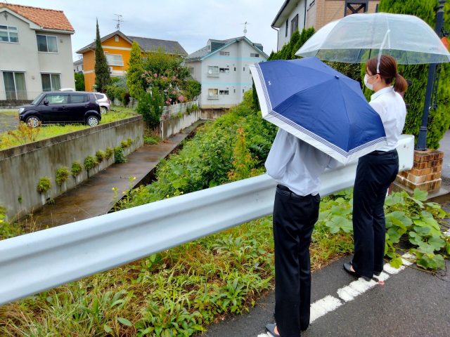 インターンシップ活動2日目 市内訪問