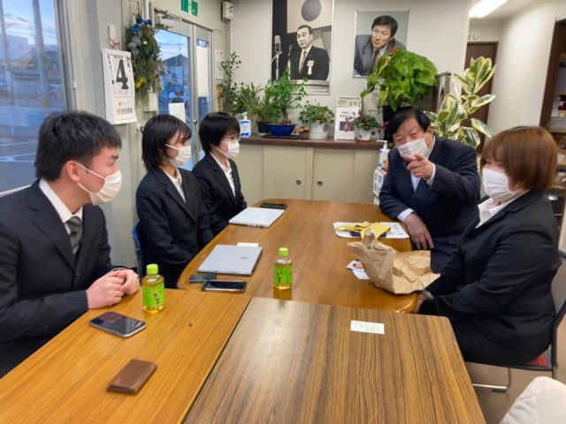 亀岡偉民議員と懇談